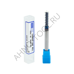 Фреза твердосплавная   6мм (L=75, l=20, хв=6) Z4 45° по закаленной стали BRHM-4EL-D6.0 HRC65 AHNO