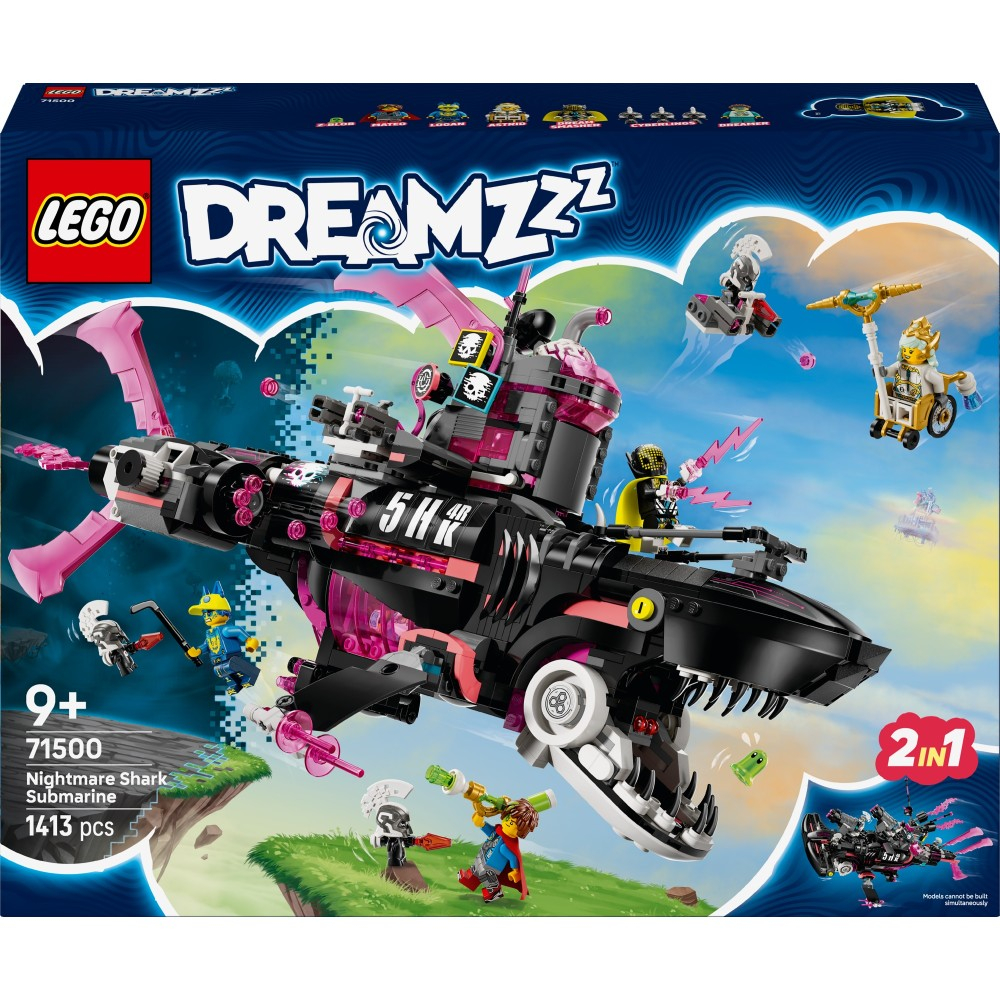 LEGO DREAMZzz - Кошмарная Подводная Акулолодка 71500