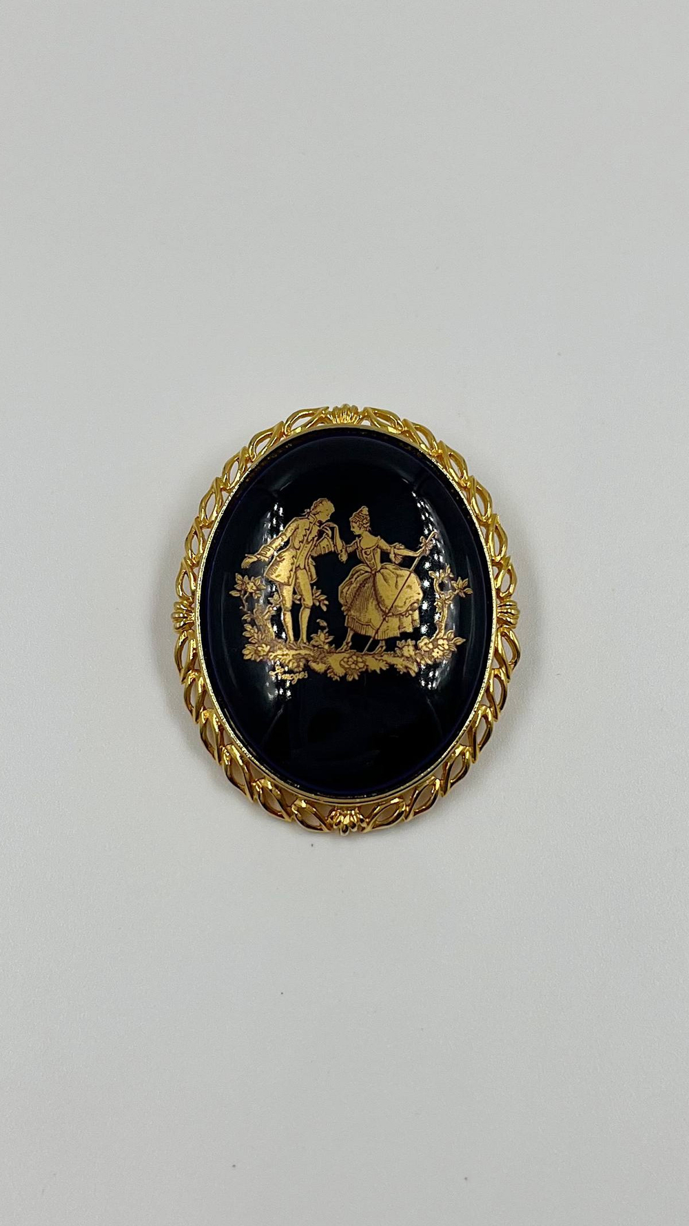 Брошь Limoges