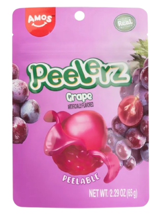 Мармелад Candy Amos Peelerz Gummy Grape со вкусом винограда