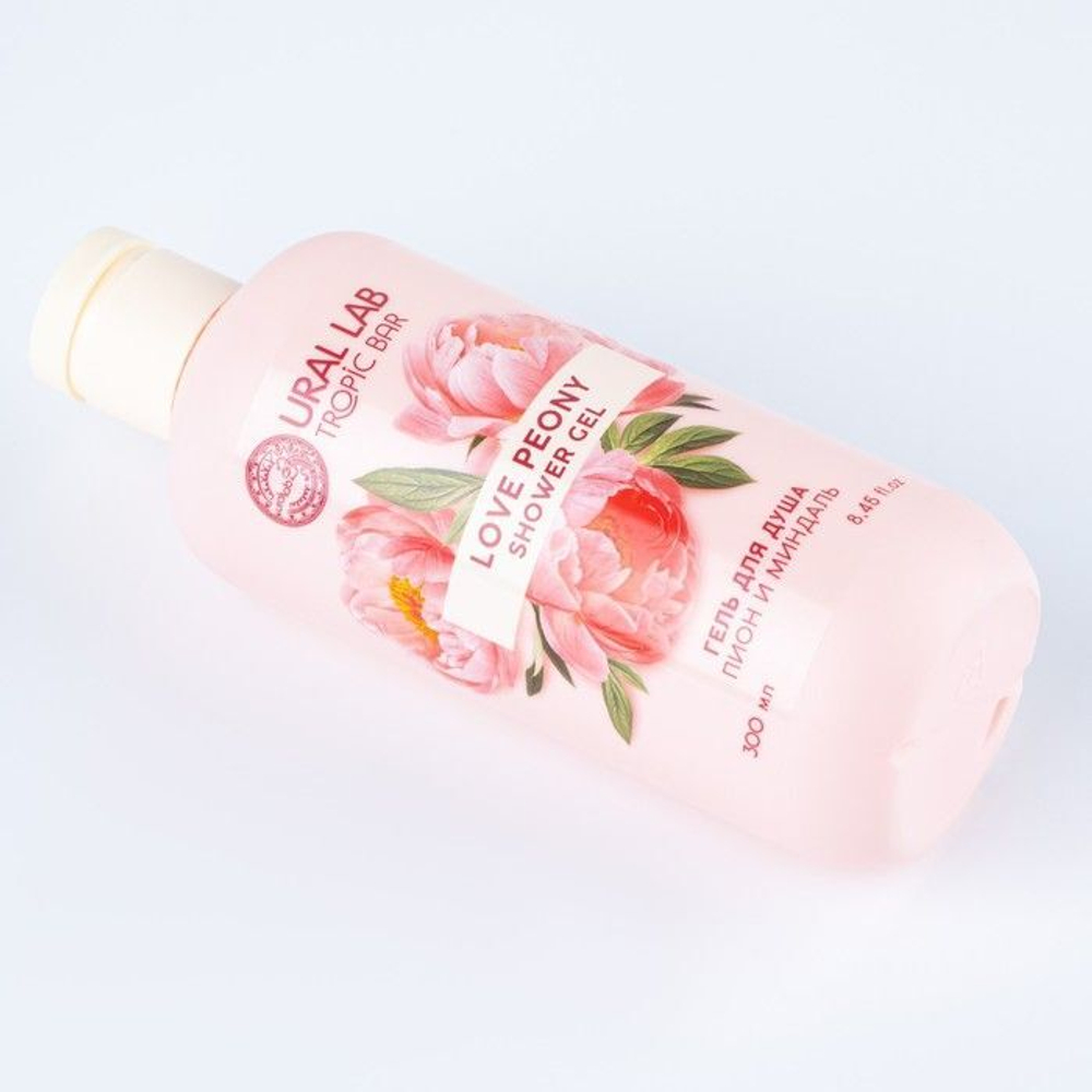 Гель для душа TROPIC BAR с ароматом пиона и миндаля - 300 мл.