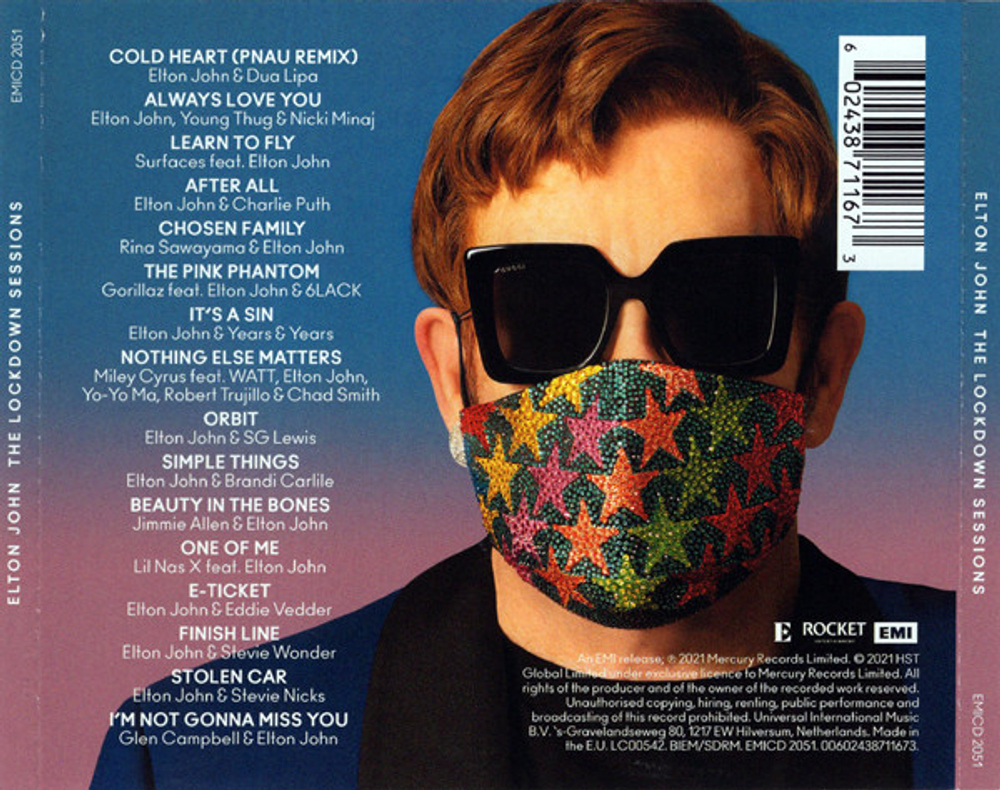 Elton John / The Lockdown Sessions (CD)