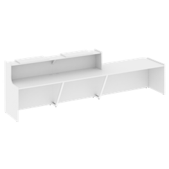 Onix Ресепшн O.R-K-21 Белый Бриллиант 3990*766*1187