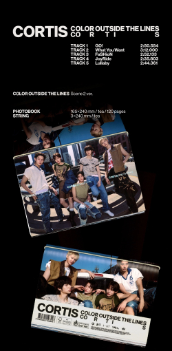 Альбом CORTIS - COLOR OUTSIDE THE LINES