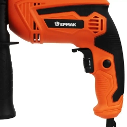 Дрель ударная электро ДУ-780, 780Вт, быстрозаж. патрон 13мм, 0-3000 об/мин, рег.скор,реверс. электродрель