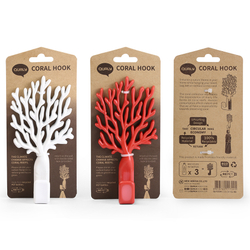 Крючок Qualy Coral красный