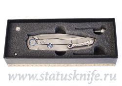 Нож Microtech Anax Integral 190C-7CFITI Bead Blastфотография - 10