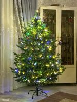 ель Торжественная с встроенной гирляндой цветной