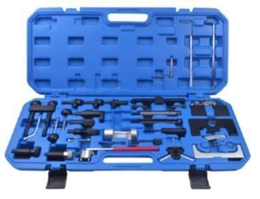 Набор фиксаторов для обслуживания двигателей группы VAG: Audi А4, А6, А8, А11 97-04гг, VW Passat 98-04гг (28пр.)в кейсе. RockForce##Rock FORCE RF-928G1