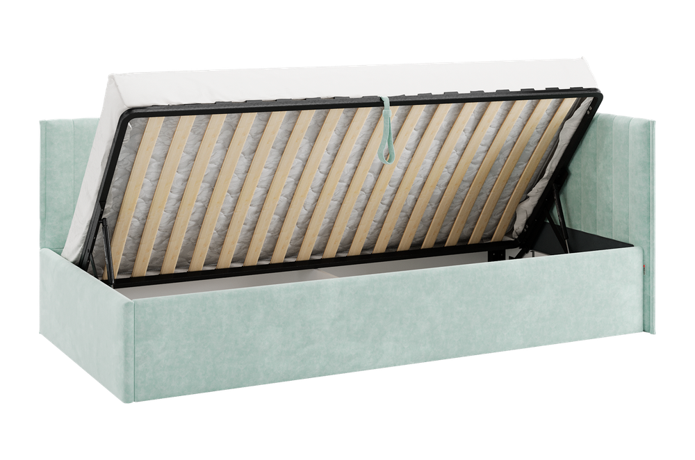 Кровать тахта с подъемным механизмом Твикс 900*2000 (велюр) МФ Мебельсон, г. Ижевск