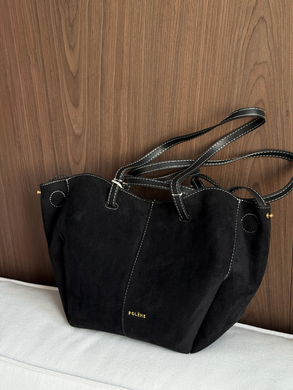 Сумка из эко замши