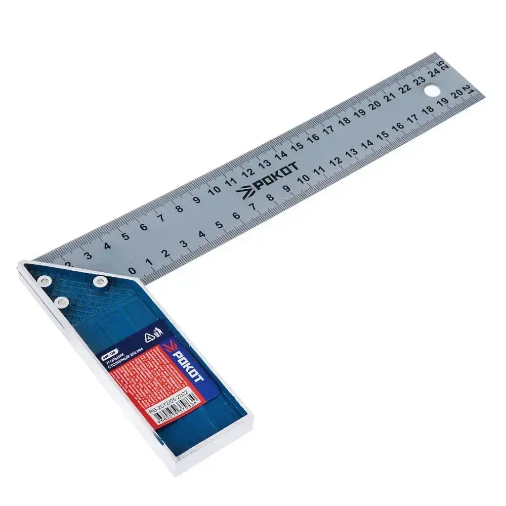 Угольник столярный 250мм РОКОТ