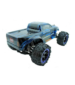 Радиоуправляемый монстр Remo Hobby Dinosaurs Master TWINS MOTOR UPGRADE (синий) 4WD 2.4G 1/8 RTR