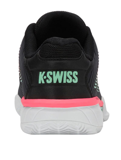 Женские теннисные кроссовки K-Swiss Hypercourt Express 2 Clay - black/white/neon mint
