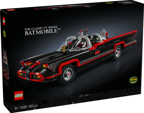 Конструктор LEGO DC Batman 76328 Бэтмобиль из классического сериала