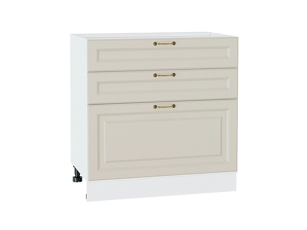 Шкаф нижний с 3-мя ящиками Ницца