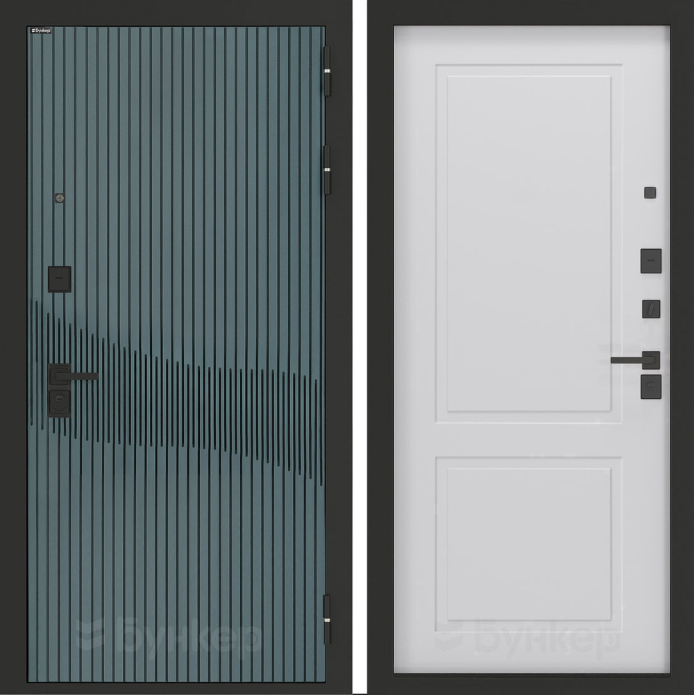 Входная дверь Бункер BN-13 - 11 Белый софт