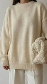 Свитер "Pink sunset"