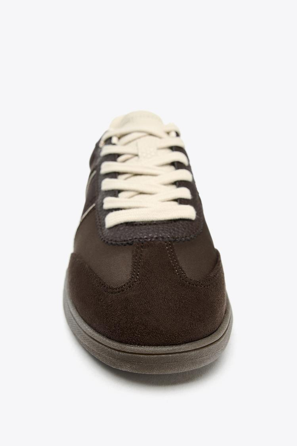 ZARA КРОССОВКИ, КОРИЧНЕВЫЙ