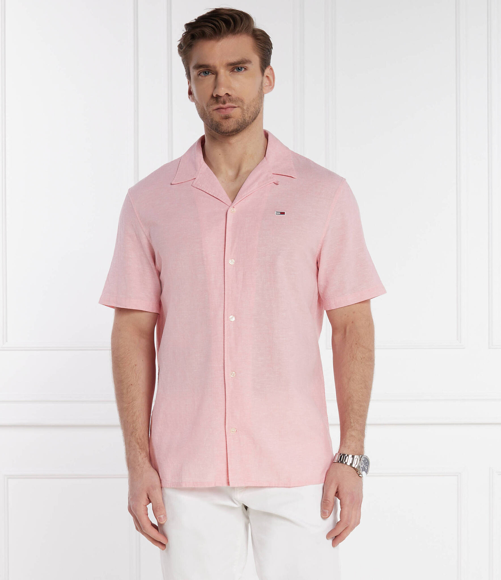 Рубашка Tommy Jeans - розовый(DM0DM18963)