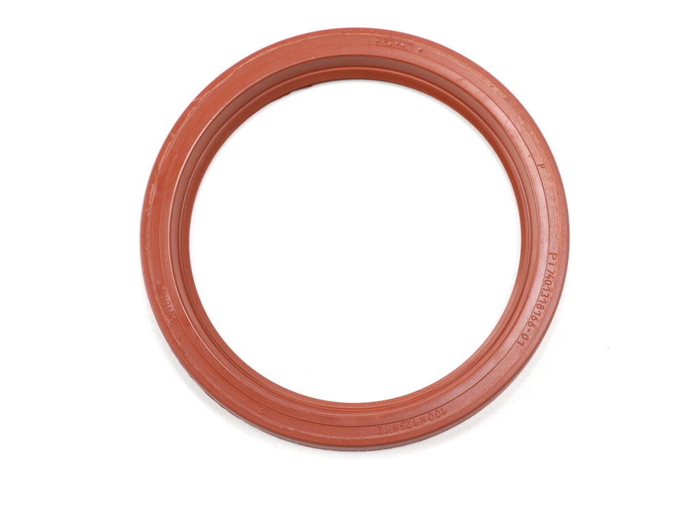 Манжета 100х125х12 а/м КАМАЗ гидромуфты (красная с пружиной/NBR) Резинотехника г. Балаково ( ОЕ 740.1318166-01 к.(NBR) )