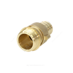 Переходник штуцерный латунь разъемный для шланга Дн 15х1/2" НР 9104 Aquasfera 9104-01