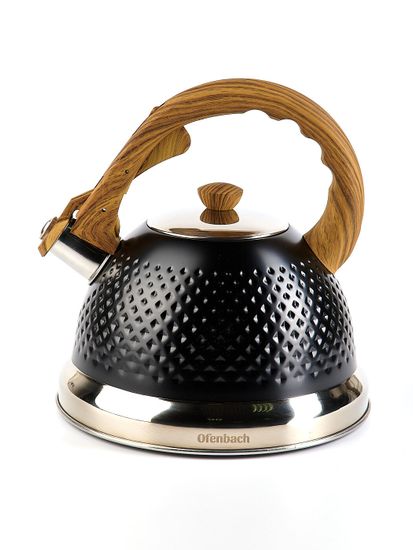 Чайник 2,7 л. из нержавеющей стали со свистком Ofenbach NB 100305