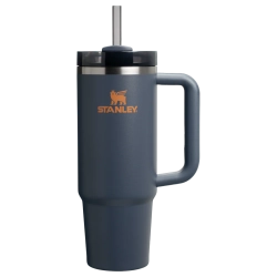 Термокружка Stanley Quencher H2.0 с трубочкой 0,887L тёмно-серая