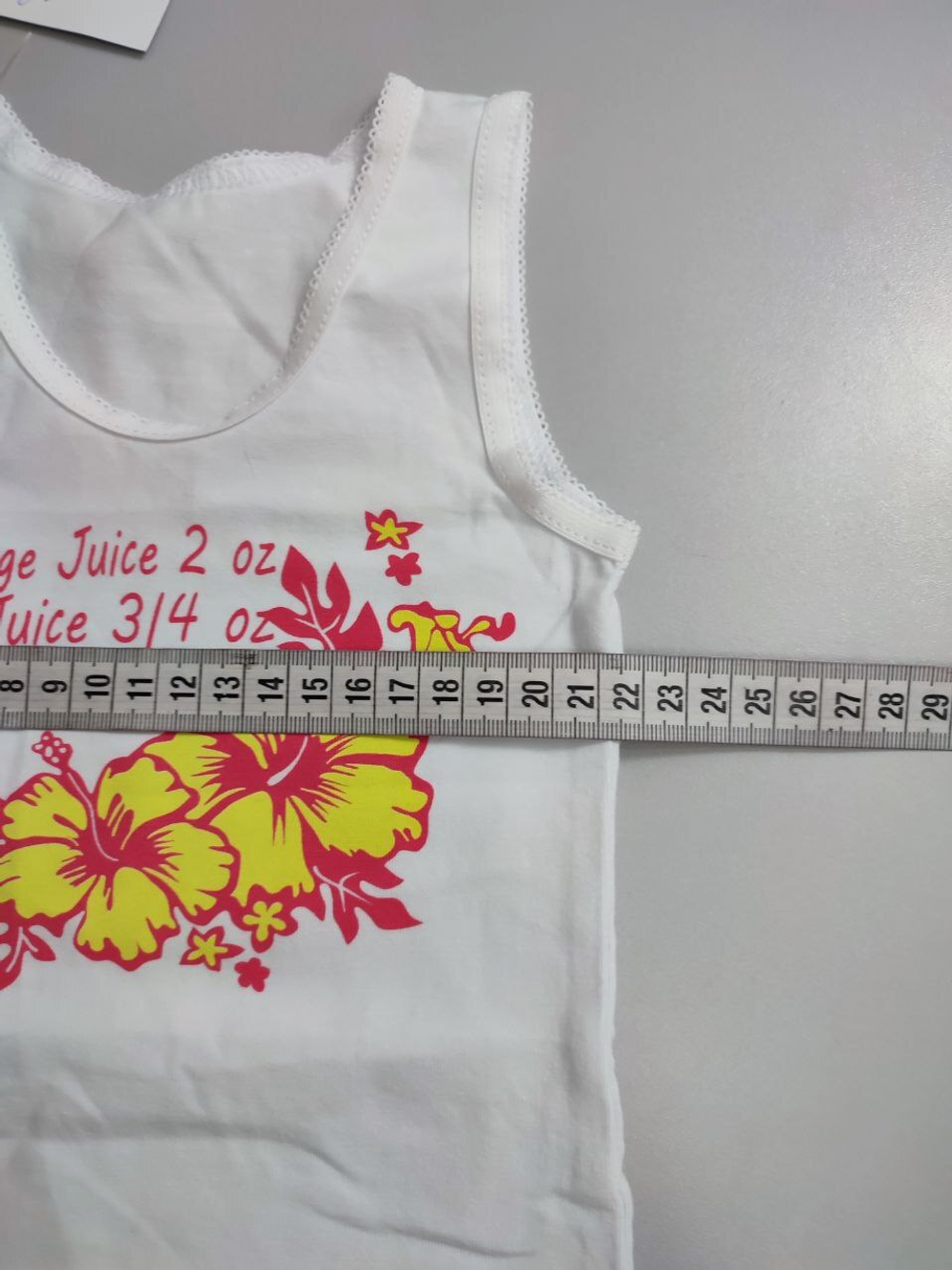 Майка с принтом на 2 года