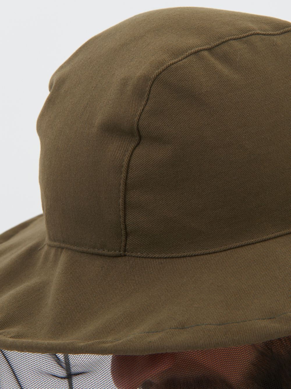 Панама-накомарник с кольцом Антигнус ткань Смесовая цвет Хаки