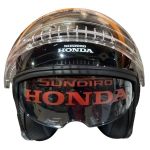 Шлем Honda Sundiro двухцветный, с санвизором, размер М (RR)