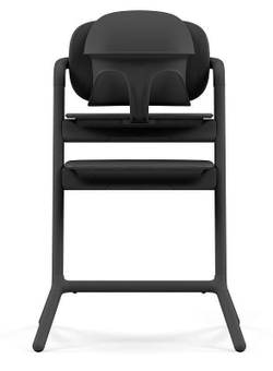 Стульчик для кормления Cybex Lemo 4 в 1 с мягкими чехлами Comfort Inlay Stunning Black/Stunning Black