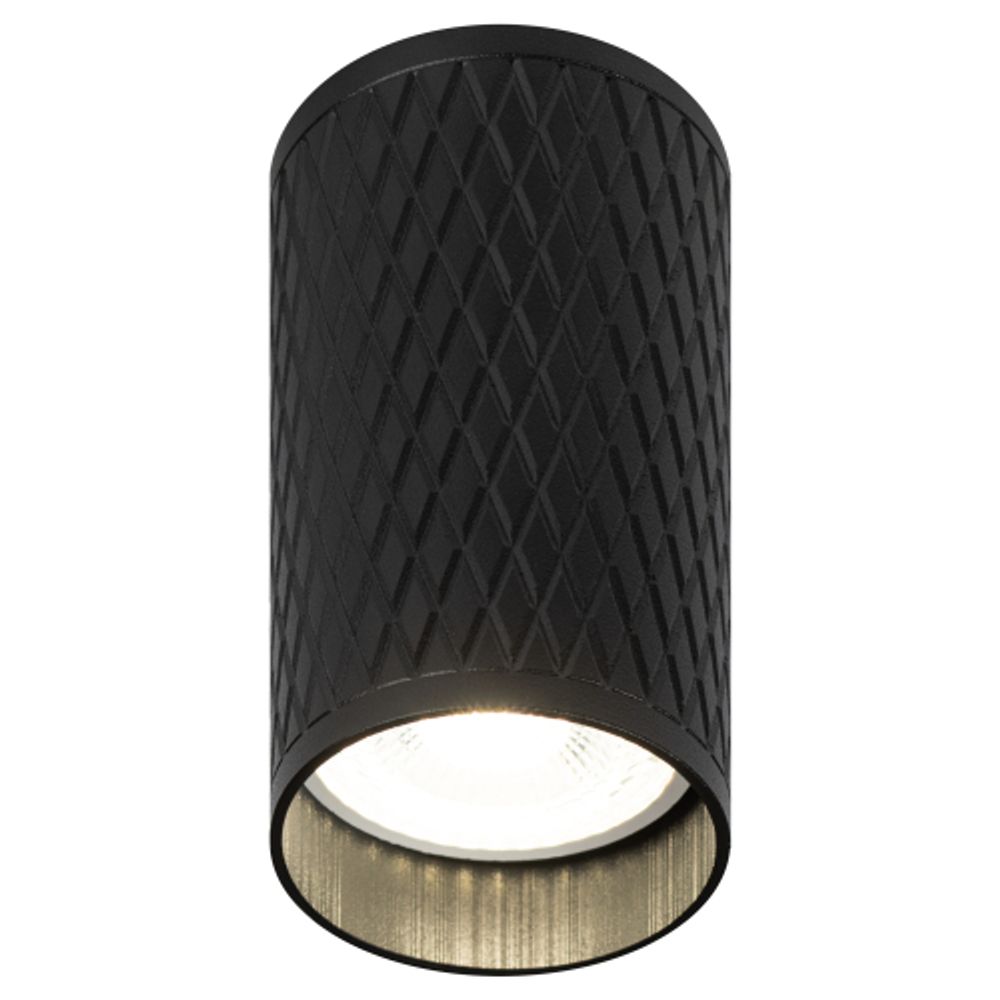 Светильник настенно-потолочный спот ЭРА OL44 BK MR16 GU10 IP20 черный | Декоративная подсветка
