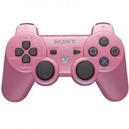 Беспроводной геймпад DualShock 3 для PS3 (цвет розовый)