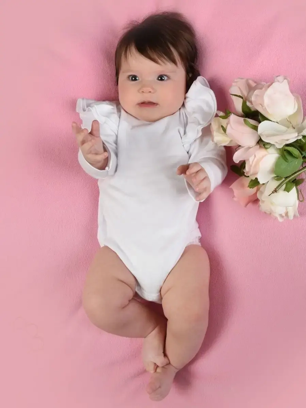 Боди с кружевной спинкой