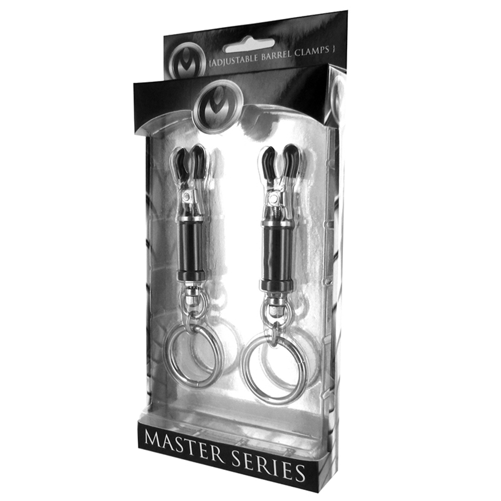 Медные зажимы для сосков Amulet (Цвет: серебро)