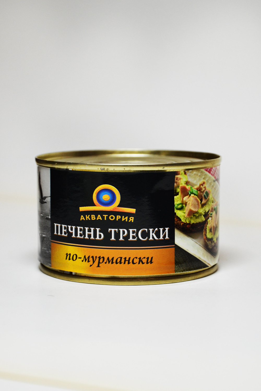 Печень трески Акватория по-мурмански тонкоизмельченная 240 г