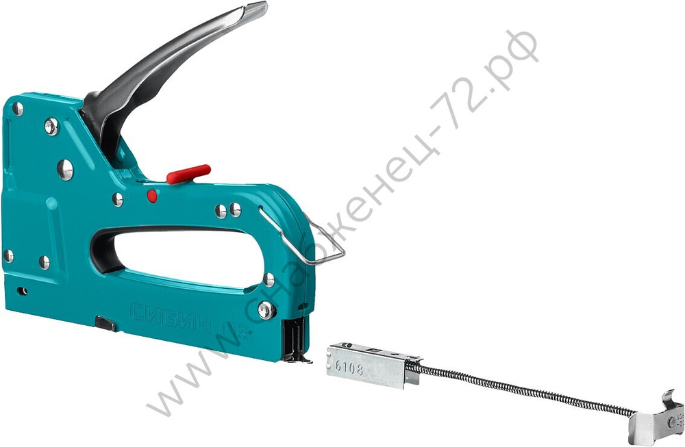 СИБИН РМ-53 тип 53 (A/10/JT21) 23GA (4-14мм), стальной рессорный степлер (31537)