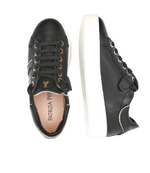 Кожаные кроссовки Patrizia Pepe - черный(PPJ680)