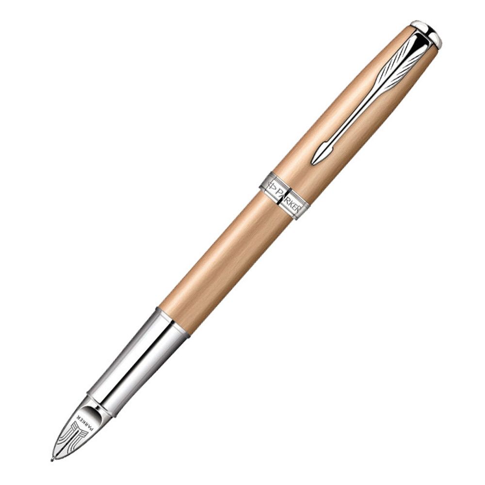 5й пишущий узел Parker Sonnet F540 PREMIUM Pink Gold PVD CT Fblack (S0975970)