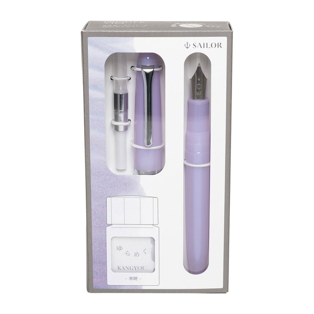 Набор Sailor Profit Jr. Fude MF и YURAMEKU KANGYOU (10-0420-707) 5