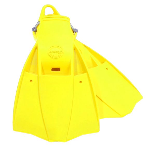 Ласты с открытой пяткой Aquatec Jet Fin желтый
