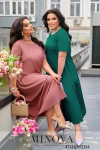 Платье 2364-зеленый Minova