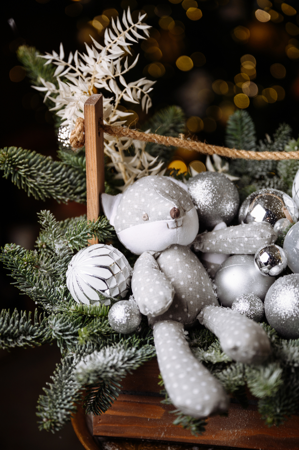 Новогодняя композиция Снежный бум