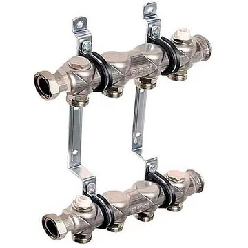 Коллекторная группа Elsen EMi01 1"х3/4", 12 контуров из нерж. стали для радиаторного отопления