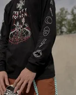 Лонгслив Волчок x  Pretty Poison Демон