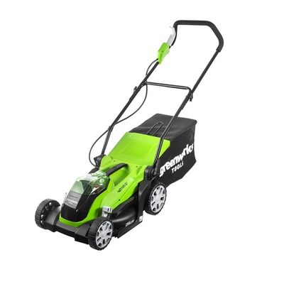 Газонокосилка аккумуляторная Greenworks Арт. 2501907,  35 см, без АКБ и ЗУ