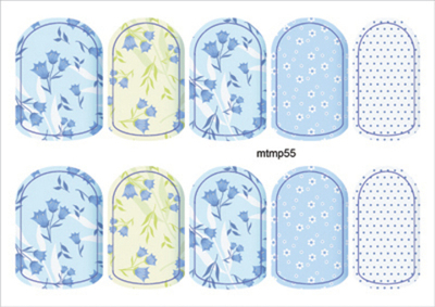 Термопленка ALLURE Арт.mtmp55 Набор 10 шт