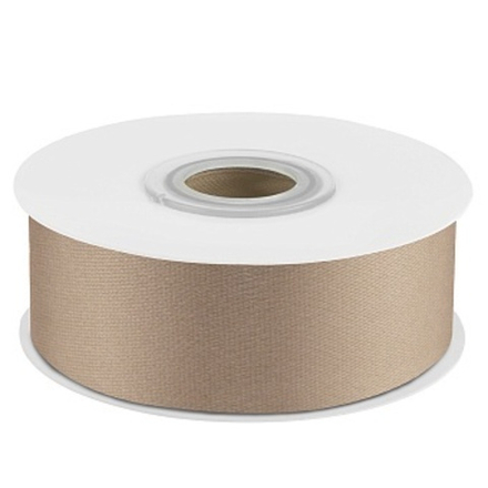 Лента атласная (2,5 см*22,85 м) Шампань