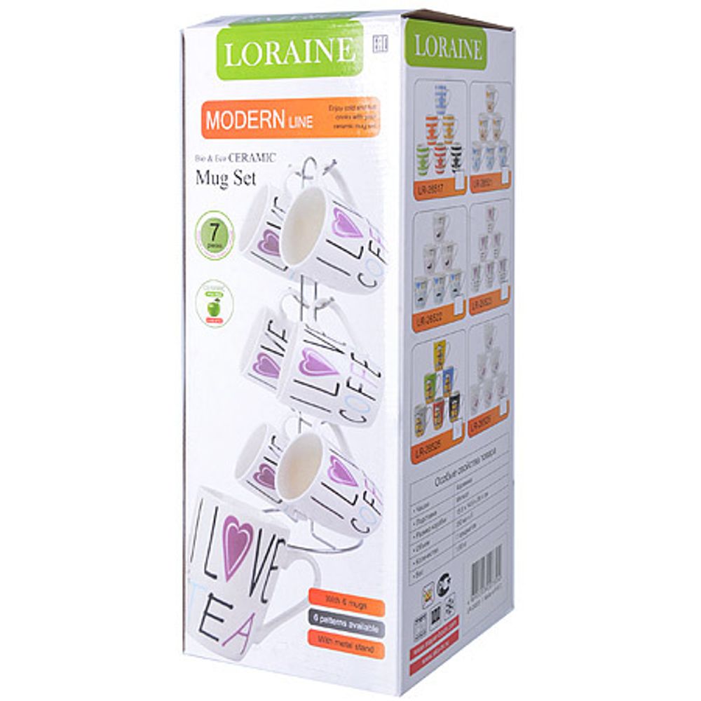 Набор кружек Loraine 26525 7 пр.